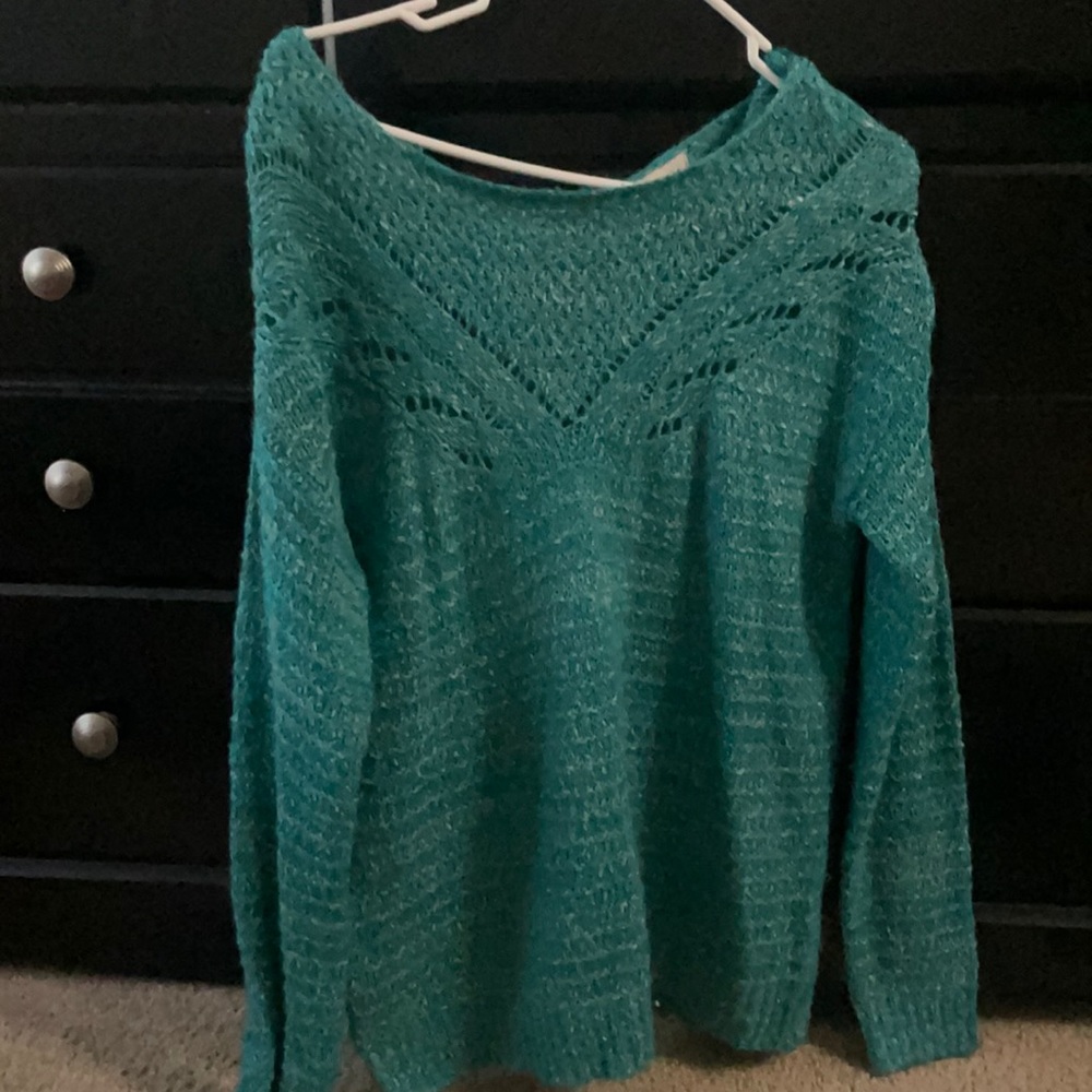 Blue sweater
